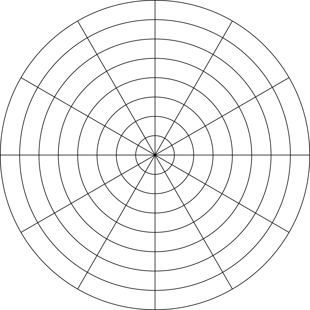 Radial Line Template 1