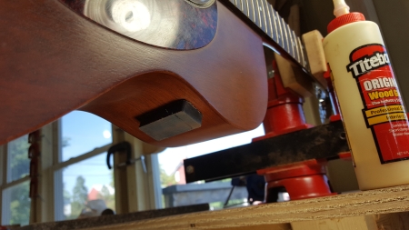 Gluing braces with magnets 2